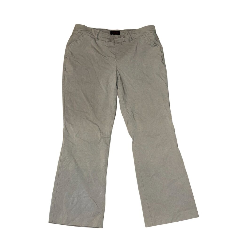 Rekucci Womens Silver Dress Pants 14WP